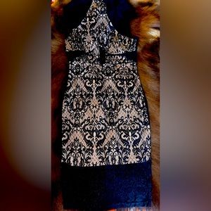 Privy privately privileged, short formal dress